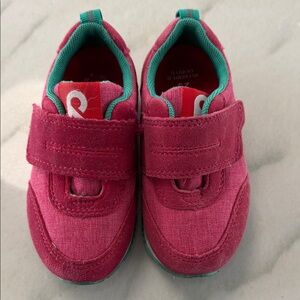 Kids Pink Velcro Shoes